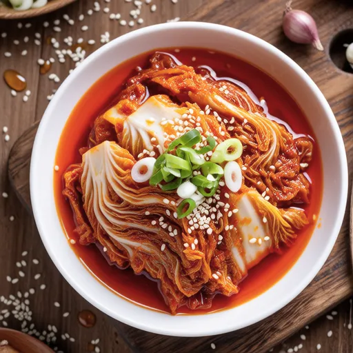 Quick Napa Cabbage Geotjeori (Korean Fresh Kimchi)