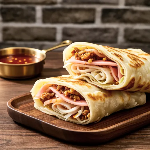 Spam Cabbage Pancakes
