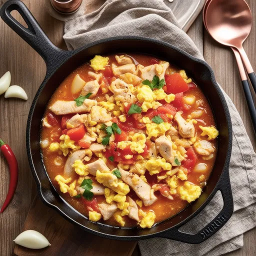 Chicken Breast Tomato Egg Stir-fry (Low-carb Diet)
