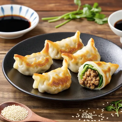 Fried Tofu Dumplings with Ground Pork
