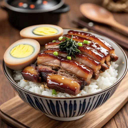 Rich and Flavorful Taiwanese Braised Pork Rice (Lu Rou Fan)
