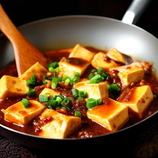 Tofu piccante saltato