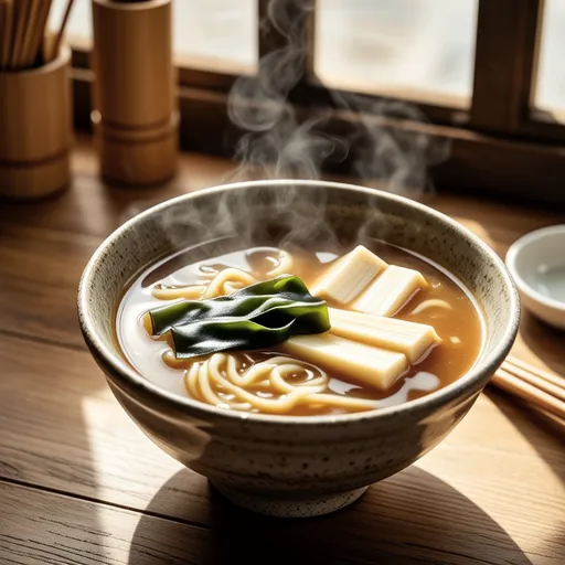 Daikon and Wakame Miso Soup