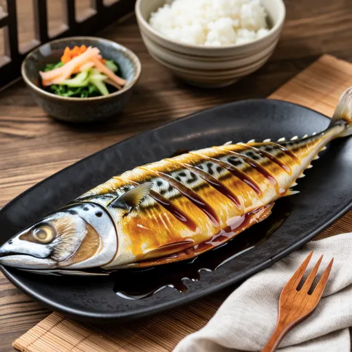 Mirin-marinated Grilled Horse Mackerel