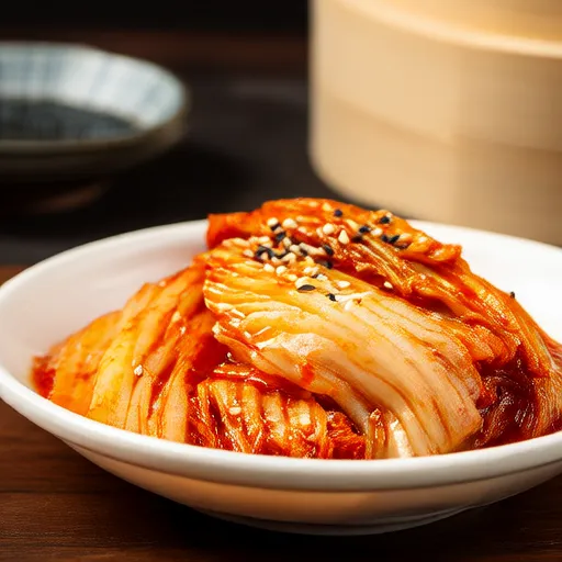 Baechu Namul Muchim (Salade coréenne au chou napa)