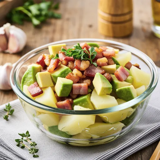 Wasabi-Flavored Potato Salad