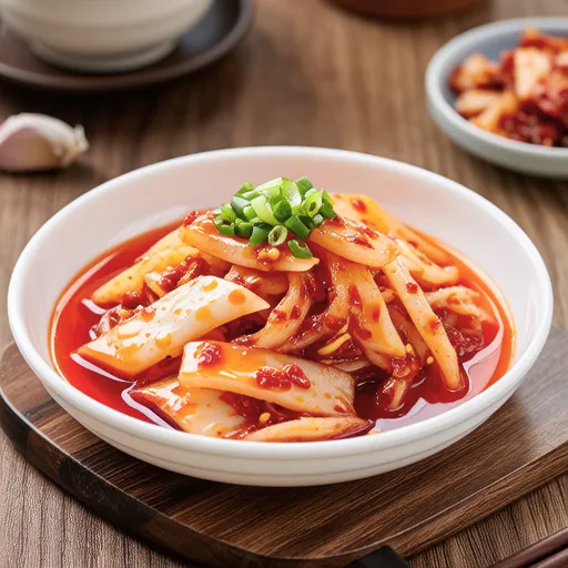 Korean Radish Salad (Mu Saengchae)