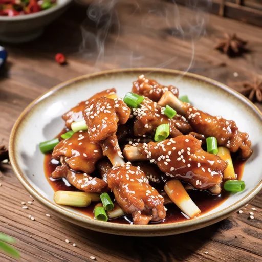 Satoimo and Chicken Teriyaki Fry