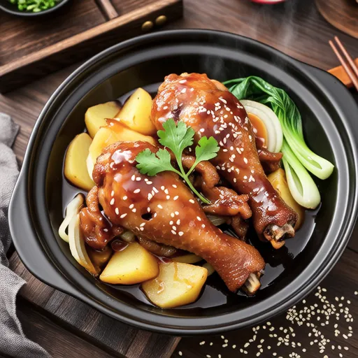 Korean-style Stir-fried Chicken with Vegetables