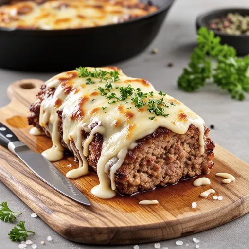 Cheese-stuffed Meatloaf