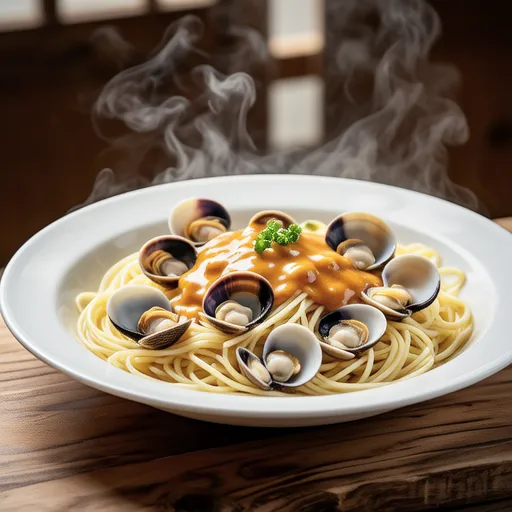 Shijimi and Plenty of Green Onion Pasta