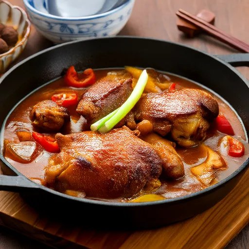 Pollo e Verdure Saltati in Salsa Teriyaki
