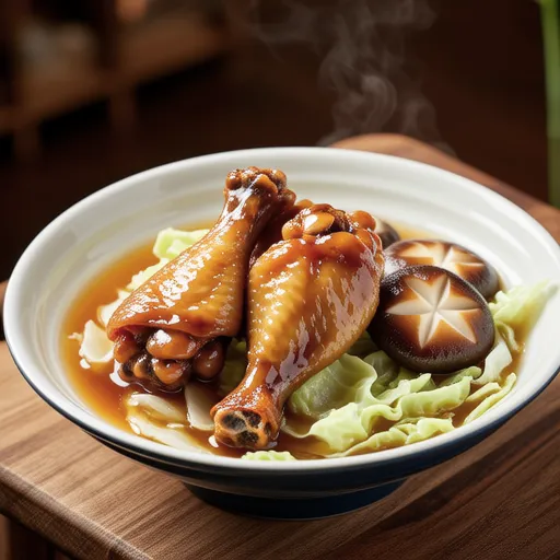 Salt Chicken Wing Soup