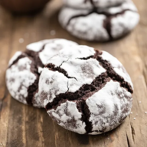 Chocolate Crinkle Cookies