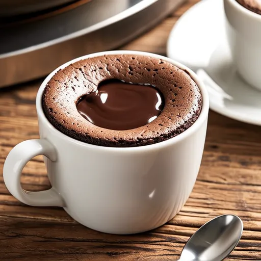 Quick Mug Fondant au Chocolat