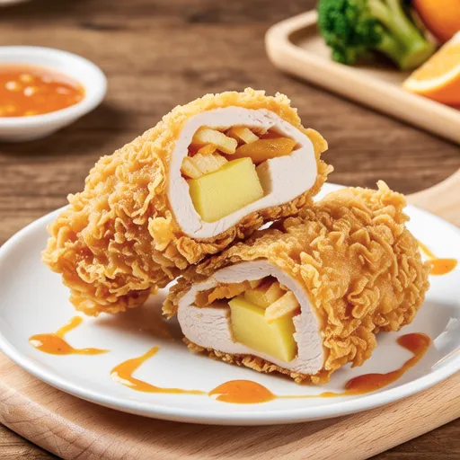 Potato Mayo Chicken Char Siu