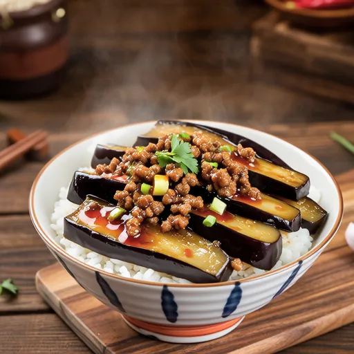 Eggplant Rice Bowl