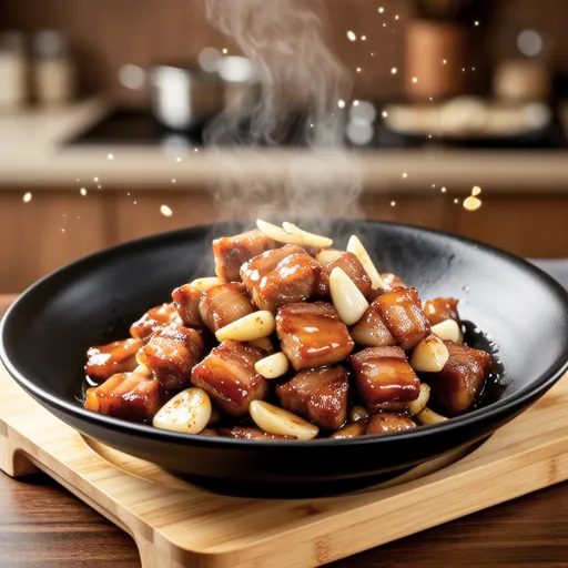 Garlic Pork Loin Stir-fry
