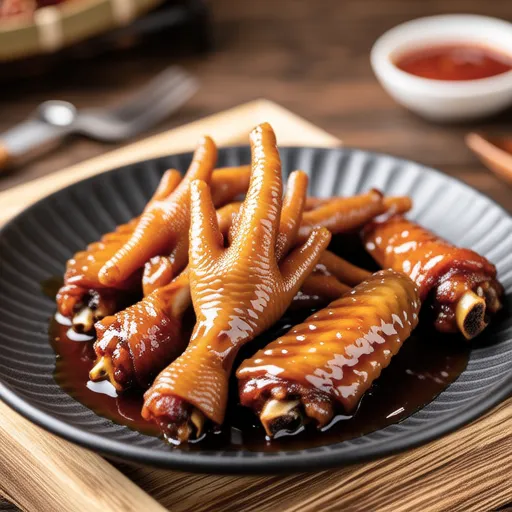 Braised Chicken Wings with Shishito Peppers