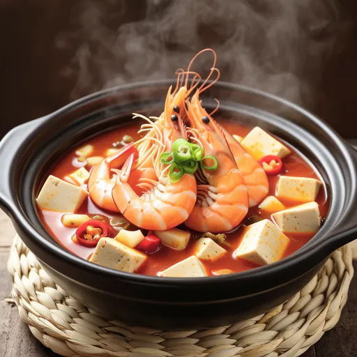 Shrimp Tofu Stew