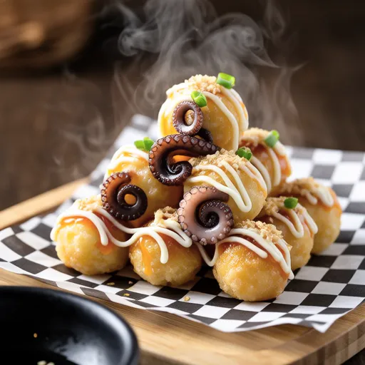 Takoyaki with Bread Flour