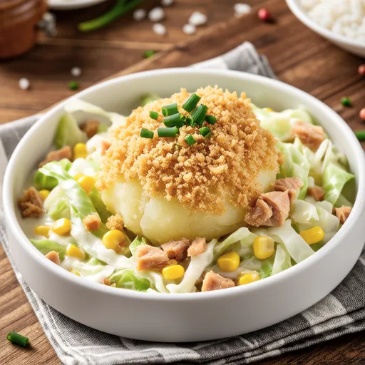 Cabbage Scoop Cream Croquette