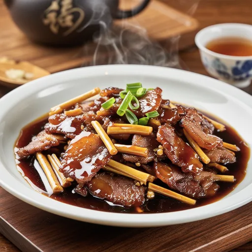 Spicy Stir-fried Pork and Bamboo Shoots
