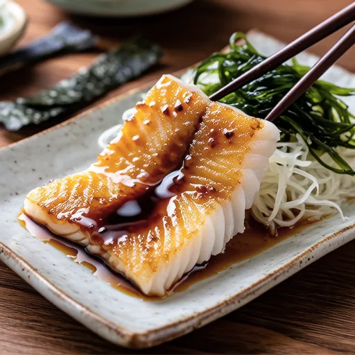 Japanese-style Amberjack with Sauce