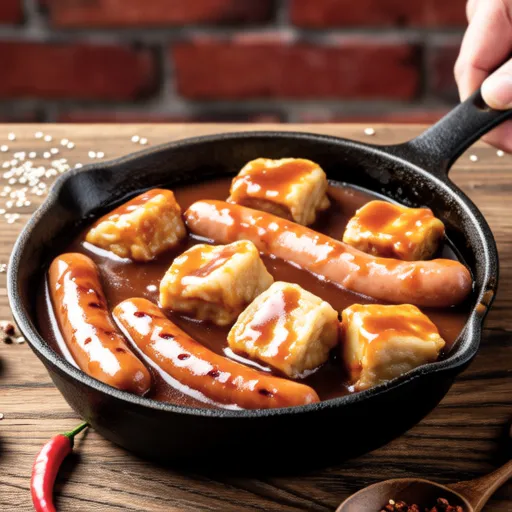 Quick Ham Sausage Tteokbokki