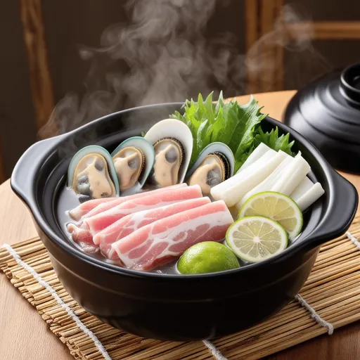 Yuzu Daikon Clam Hot Pot