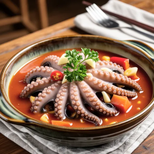 Octopus Tomato Stew