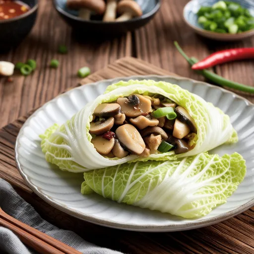 Well-being Cabbage Wrap Rice