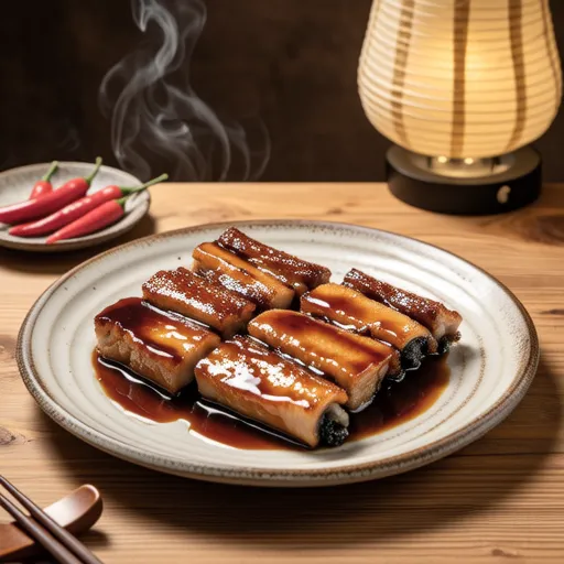 Grilled Anago with Sweet Soy Glaze