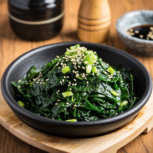 Fragrant and Nutty Perilla Leaf Stir-fry