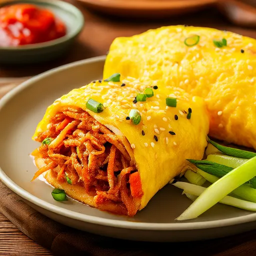 Patates ve Havuçlu Omlet