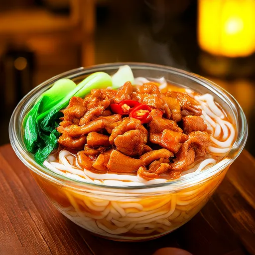 Spicy Chicken Thai Noodles