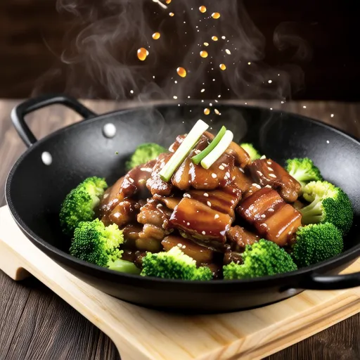 Broccoli and Pork Chinese Stir-fry