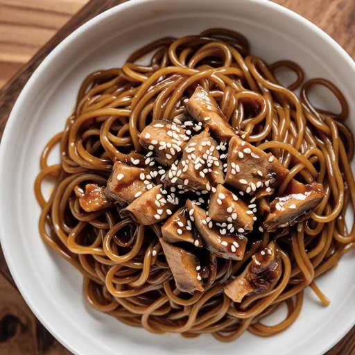 Tuna Soy Sauce Bibim Noodles