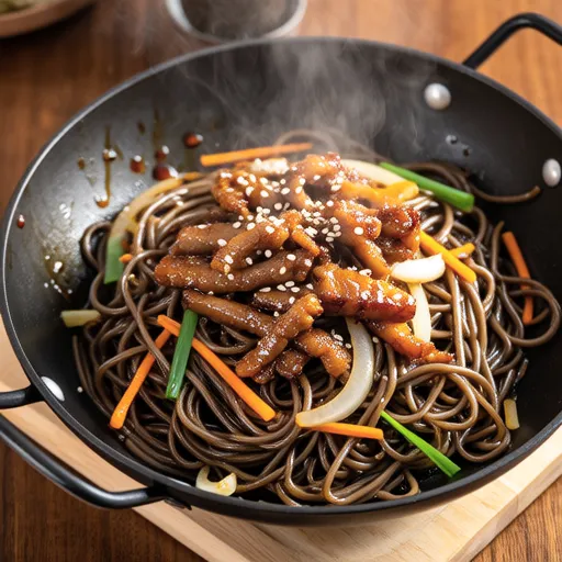 Stir-fried Shirataki Noodles with Oyster Sauce