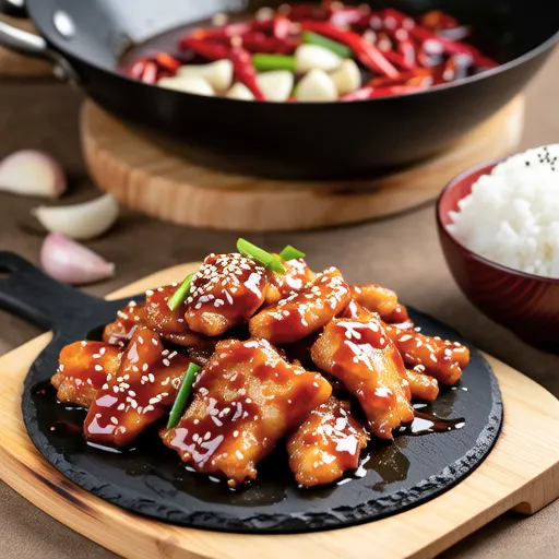 Spicy Stir-fried Fish Cake