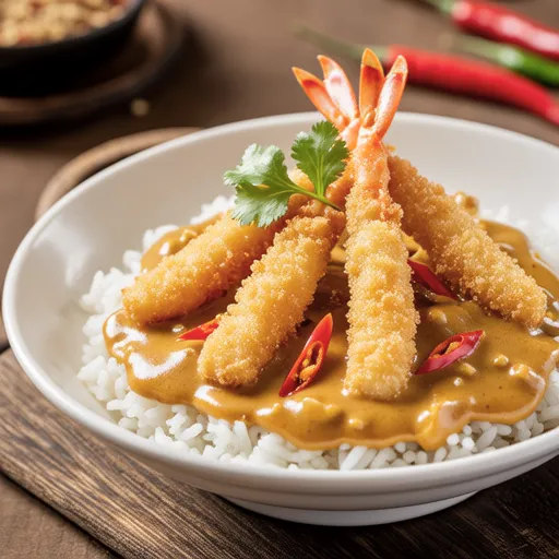 Curry with Crab Sticks