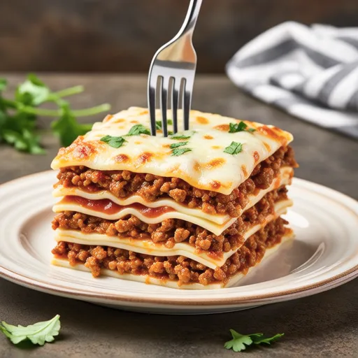 Soy Milk Cream Sauce Lasagna