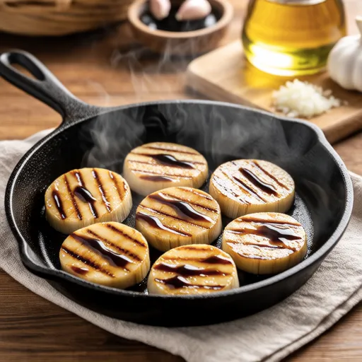Konjac Grilled in Kalbi Style