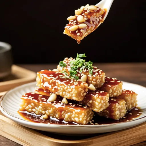 Honey Garlic Tteokbokki