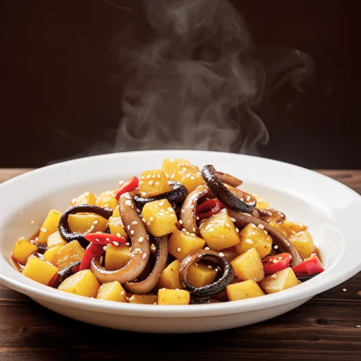 Potato and Anchovy Stir-fry