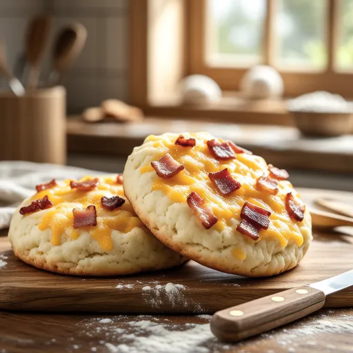 Bacon Cheese Scones
