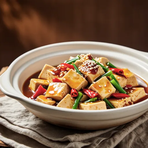 Braised Tofu with Chives