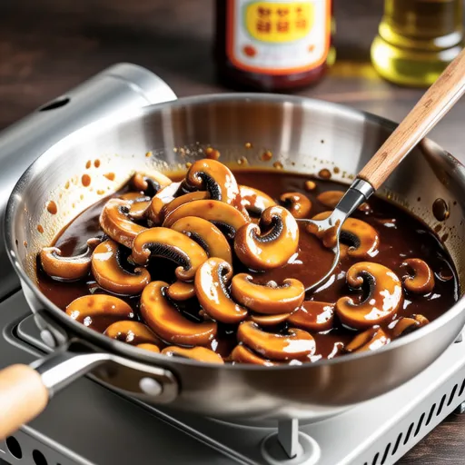 King Oyster Mushroom Bulgogi-style Stir-fry