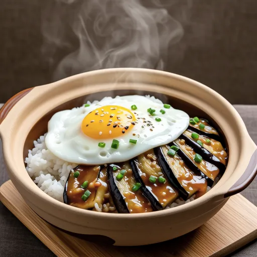 Eggplant Rice Bowl