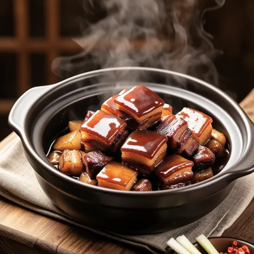Tender Braised Pork Belly